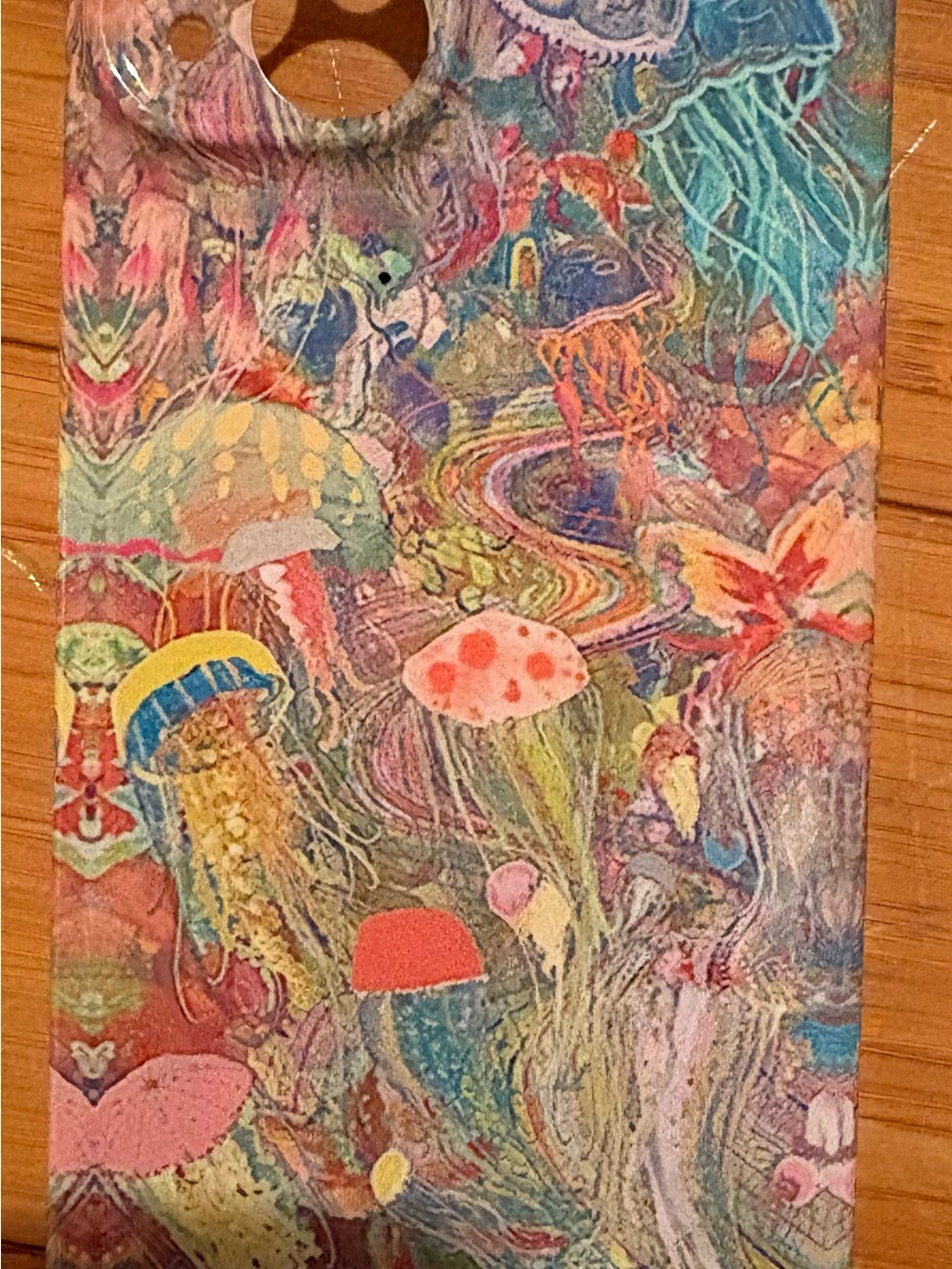 Colorful Jellyfish Illustration Phone Case